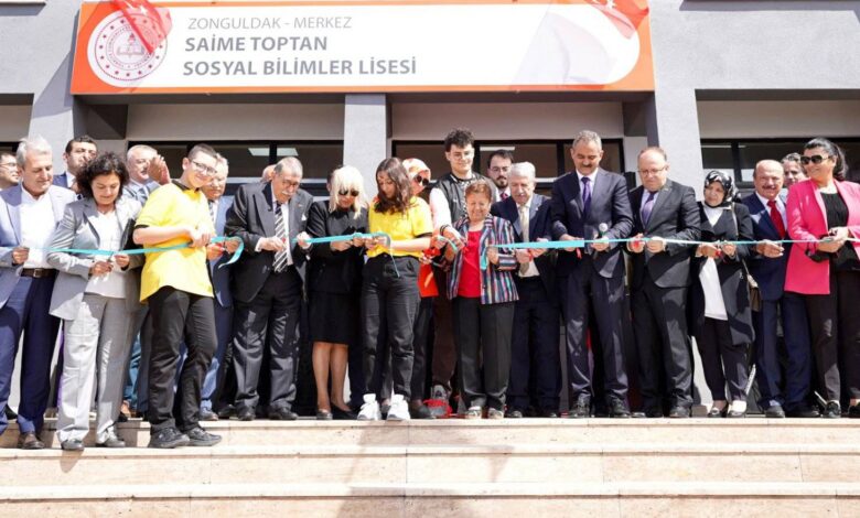 Zonguldak Sosyal Bilimler Lisesi Açıldı 1 Zonguldak Sosyal Bilimler Lisesi Açıldı