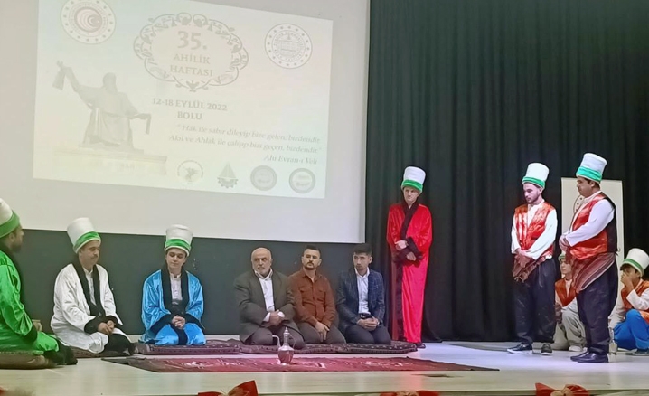 Mudurnu'da din görevlileri Ahilik geleneğini yaşatıyor 1 Mudurnu