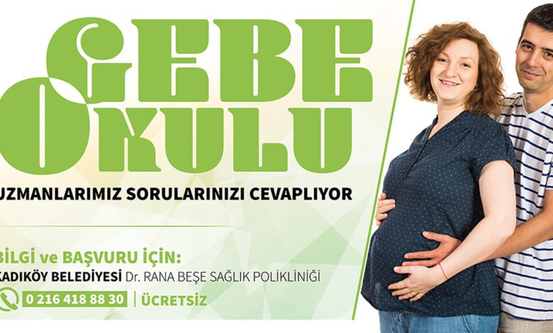 KADIKÖY’DE “GEBE OKULU” EĞİTİMİ 1 gebe