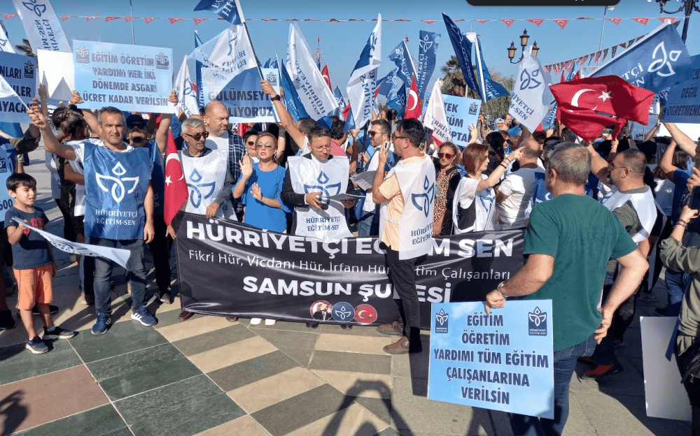 Hürriyetçi Eğitim Sen Samsun'da Ses Getiriyor 3 image 1