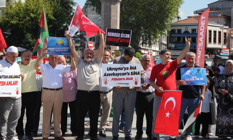 Genç Saadet’ten Gazze İçin Yüksek Sesli Çağrı