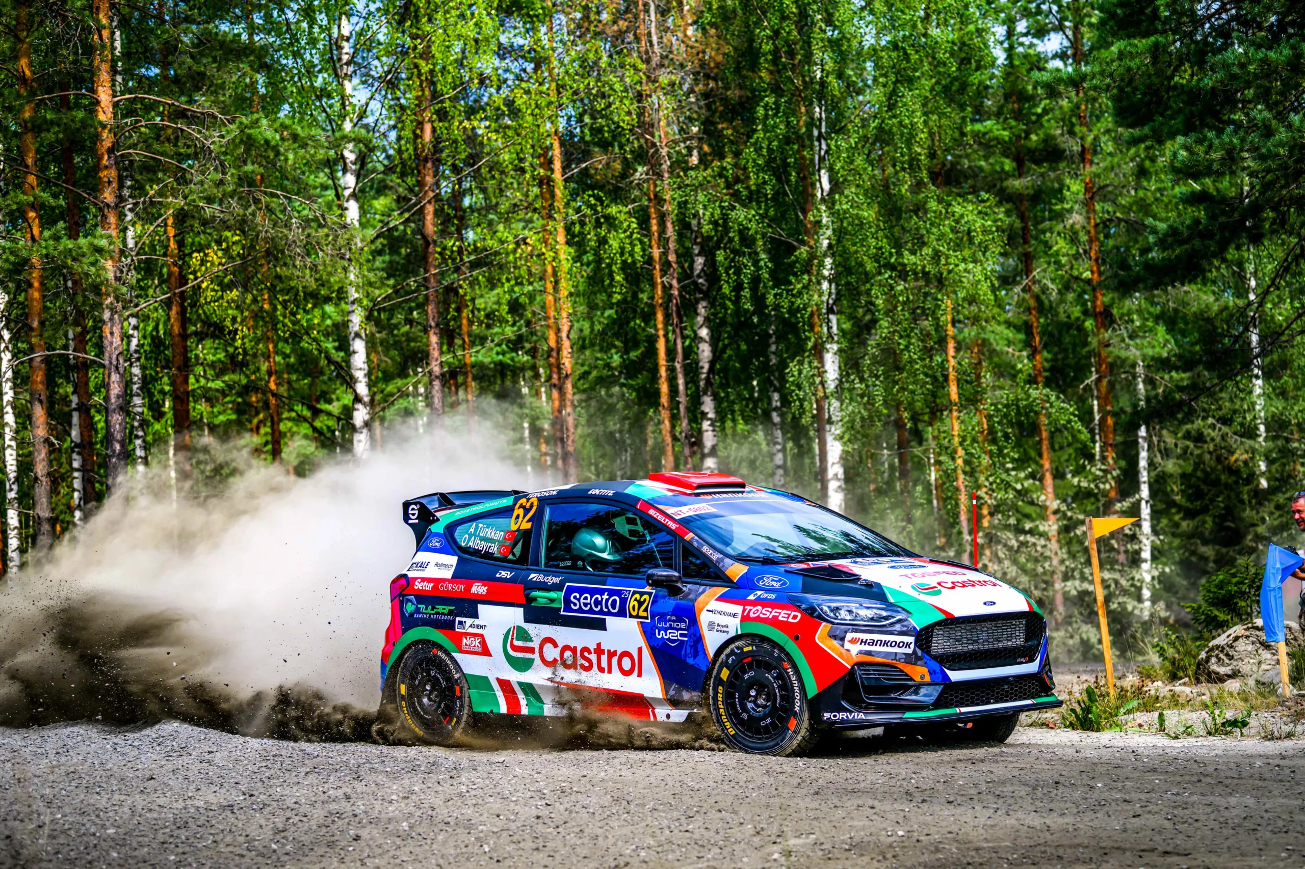 Castrol Ford Team Türkiye Finlandiya Rallisi’nde Podyumda! Şampiyonluk Orta Avrupa’ya Taşındı