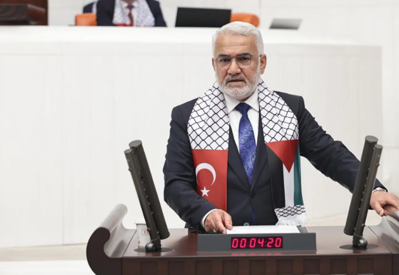 HÜDA PAR Genel Başkanı Yapıcıoğlu’ndan Meclis’te Gazze Çağrısı: “Soykırımcıları Cezalandıralım”