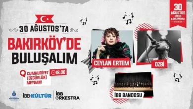 İstanbul’da 30 Ağustos Zafer Bayramı Coşkusu: Konserler, Atölyeler ve Ücretsiz Ulaşım
