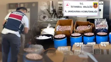 İstanbul’da Uyuşturucu Operasyonu: 847 Bin Hap Ele Geçirildi