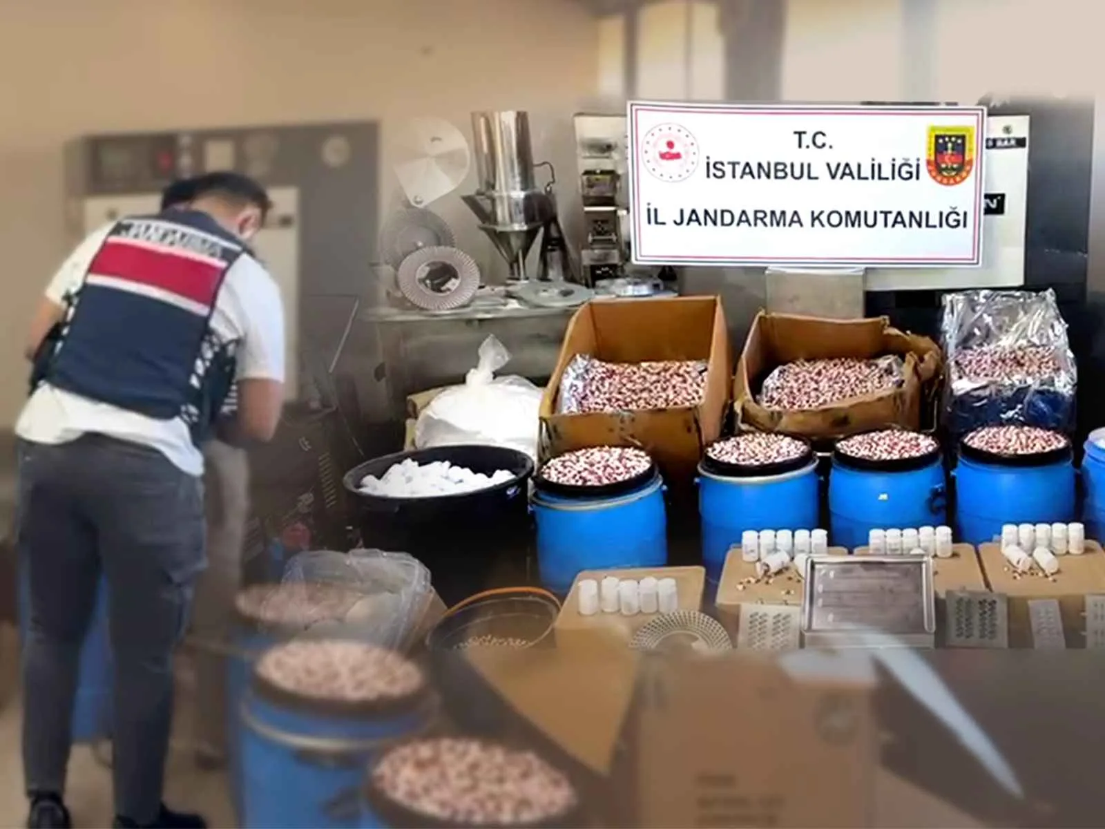 İstanbul’da Uyuşturucu Operasyonu: 847 Bin Hap Ele Geçirildi