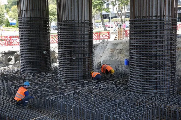M1 Metro Hattının Viyadükleri Depreme Karşı Güçlendiriliyor