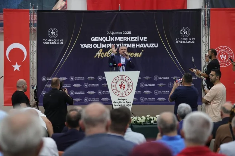 Rizede Spor Ve Genclik Yatirimlari Hiz Kesmiyor Bakan Baktan Acilis Ustune Acilis 98
