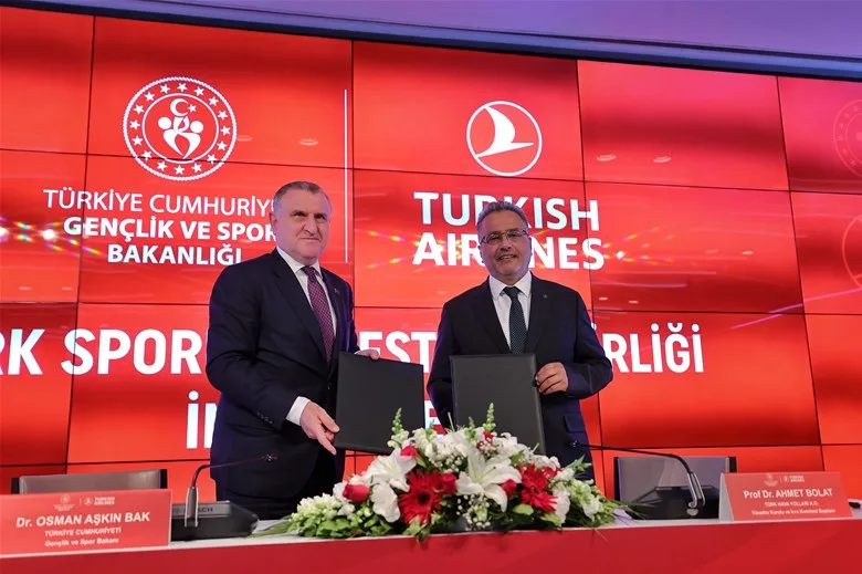 THY ile Gençlik ve Spor Bakanlığı arasında iş birliği: “THY’nin bu desteğinden çok memnunuz”