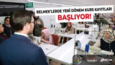 Tokat’ta BELMEK’lerde Yeni Dönem Kurs Kayıtları Başlıyor