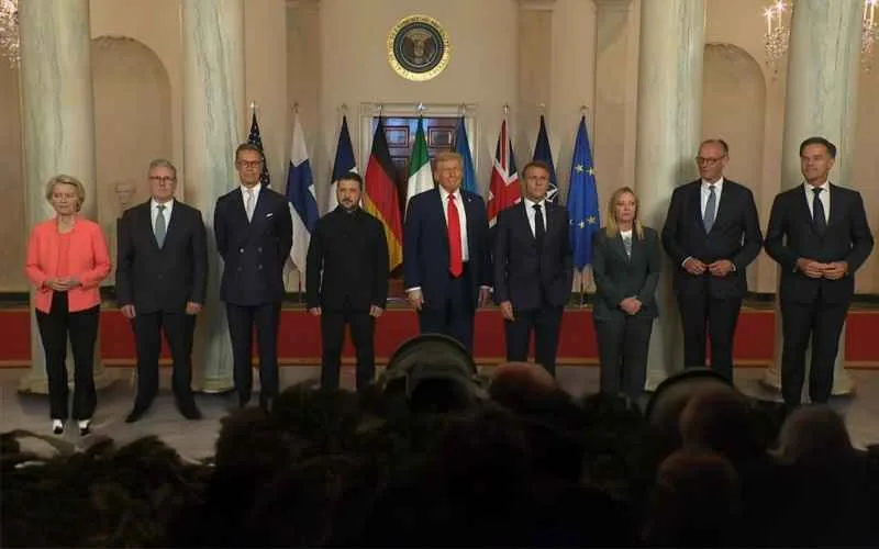 Trump ve Zelenski’den Beyaz Saray’da Barış Mesajı