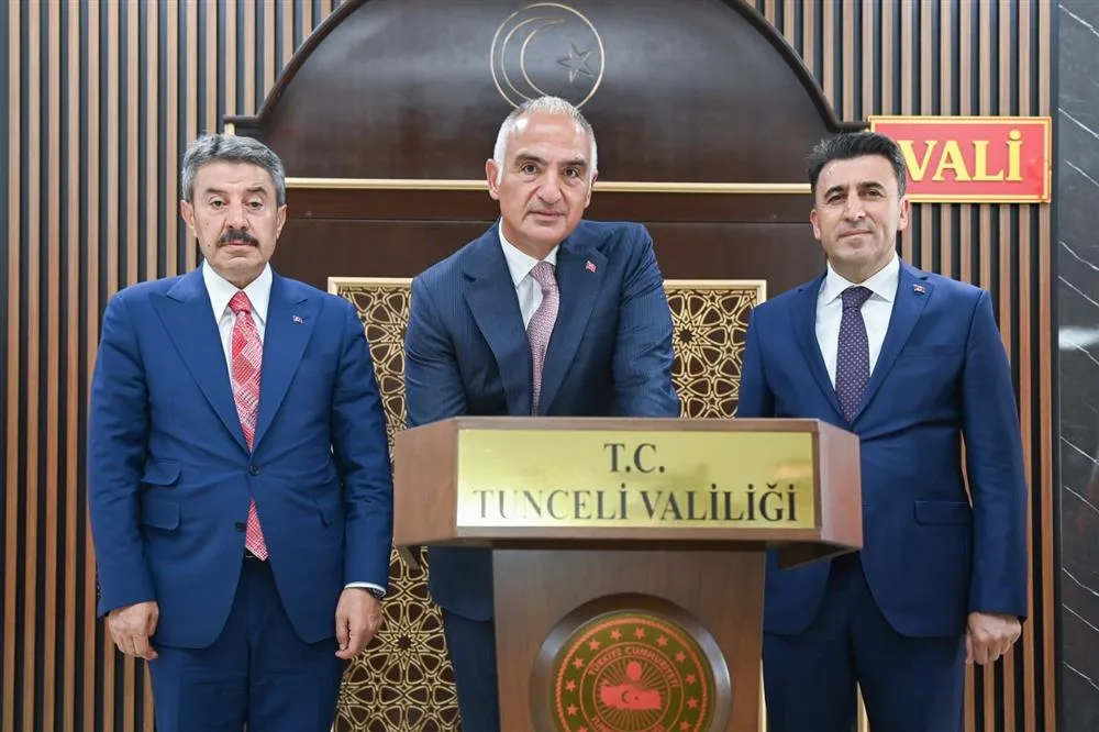 Tunceli’de Turizmde Yeni Dönem: Bakan Ersoy Hedefleri Açıkladı