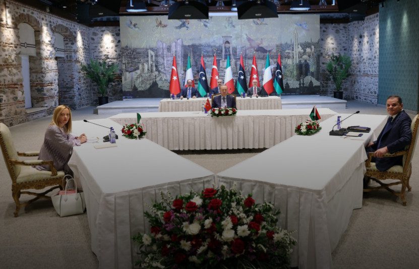 Turkiye Italya Libya Isbirligi Zirvesi Istanbulda Basladi 75