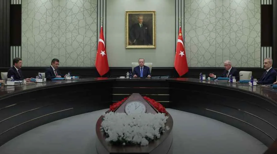 Yuksek Askeri Sura Cumhurbaskani Erdogan Baskanliginda Toplandi 48