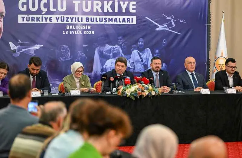 Adalet Bakanı Tunç’tan “Türkiye Yüzyılı” Mesajı: Hedef Daha Huzurlu Bir Gelecek