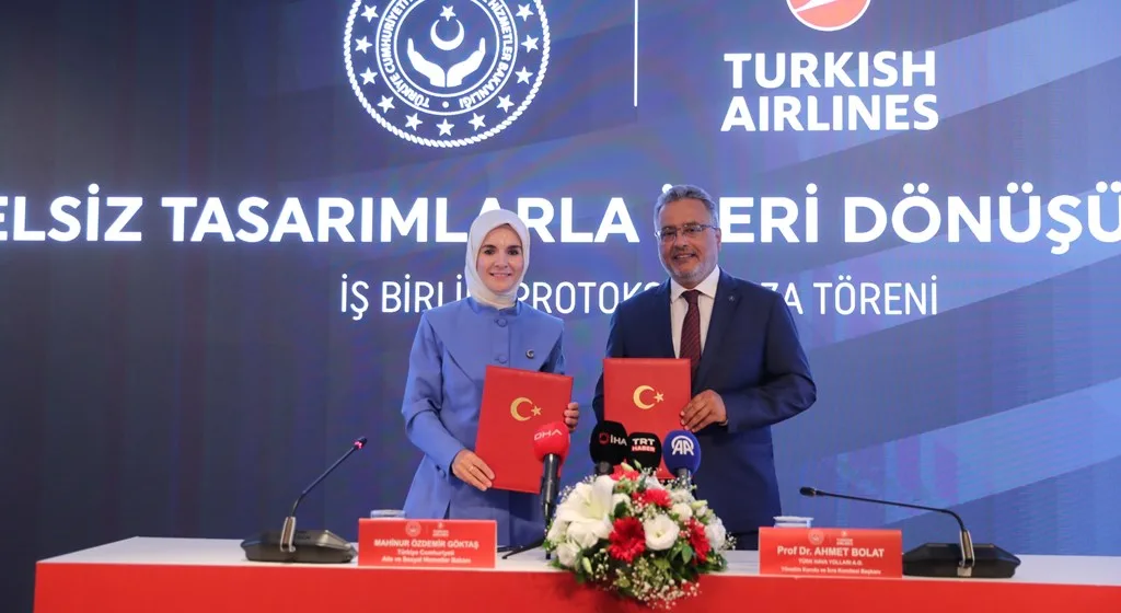 Aile Bakanlığı, THY arasında ileri dönüşüm protokolü imzalandı