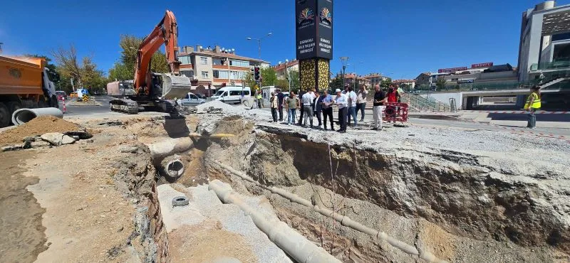 ASKİ Etlik’te 40 yıllık su taşkınını bitiriyor, 1175 m hat