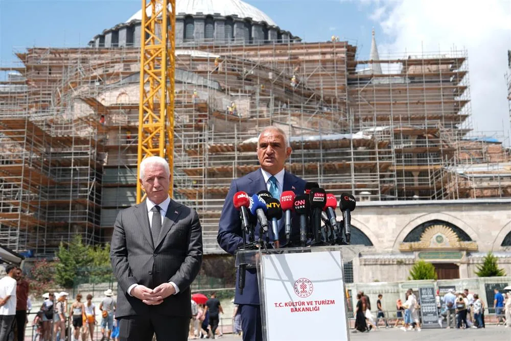 Ayasofya’da Büyük Koruma Seferberliği Başladı