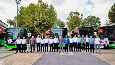 Denizli Büyükşehir, toplu ulaşıma 30 yeni otobüs kattı