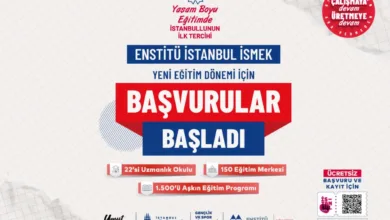 Enstitü İstanbul İSMEK’e 48 Saatte 185 Bin Başvuru