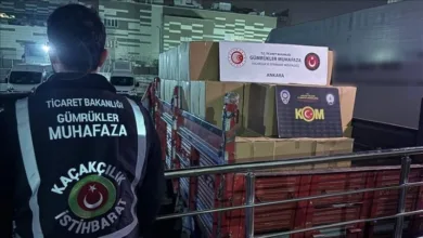 Gümrüklerde 9 ayda 74,8 milyar liralık kaçak engellendi