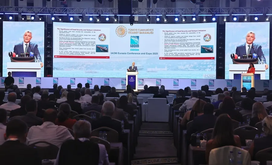 IAOM Avrasya Konferansı: Türkiye Tarım ve Gıdada Üretimini 3 Katına Çıkardı