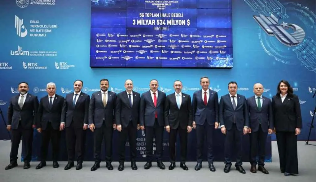 5G ihalesinden Hazine’ye 3,5 milyar dolarlık katkı
