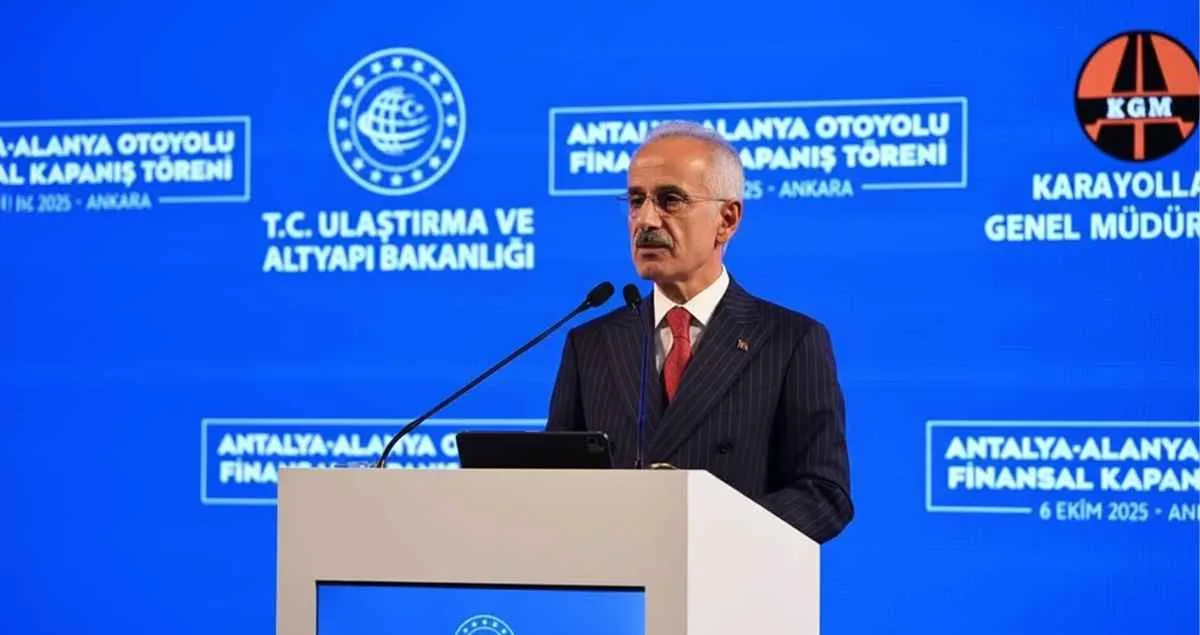 Antalya–Alanya Otoyolu’na 1,7 milyar avro kredi sağlandı
