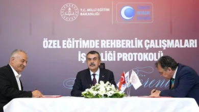 Bakan Tekin: Özel eğitimde rehberlik protokolü imzalandı