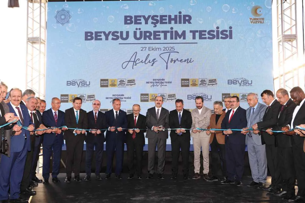 Beysu’nun 1,13 Milyarlık Yeni Tesisi Beyşehir’de Açıldı