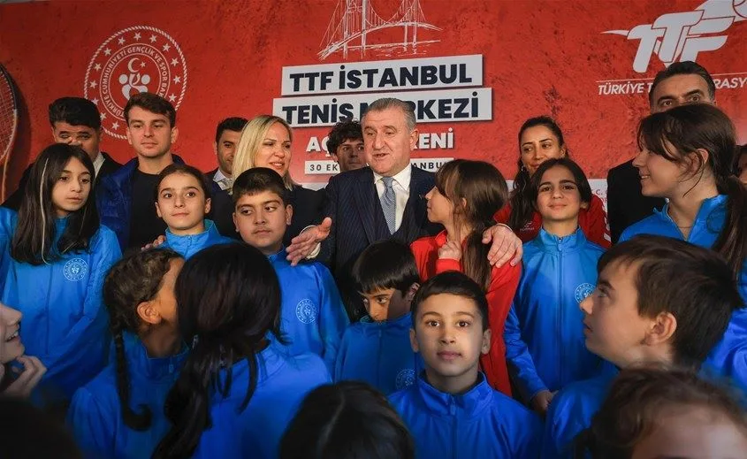İstanbul Tenis Eğitim Merkezi yeniden açıldı: Türk sporuna yeni ivme