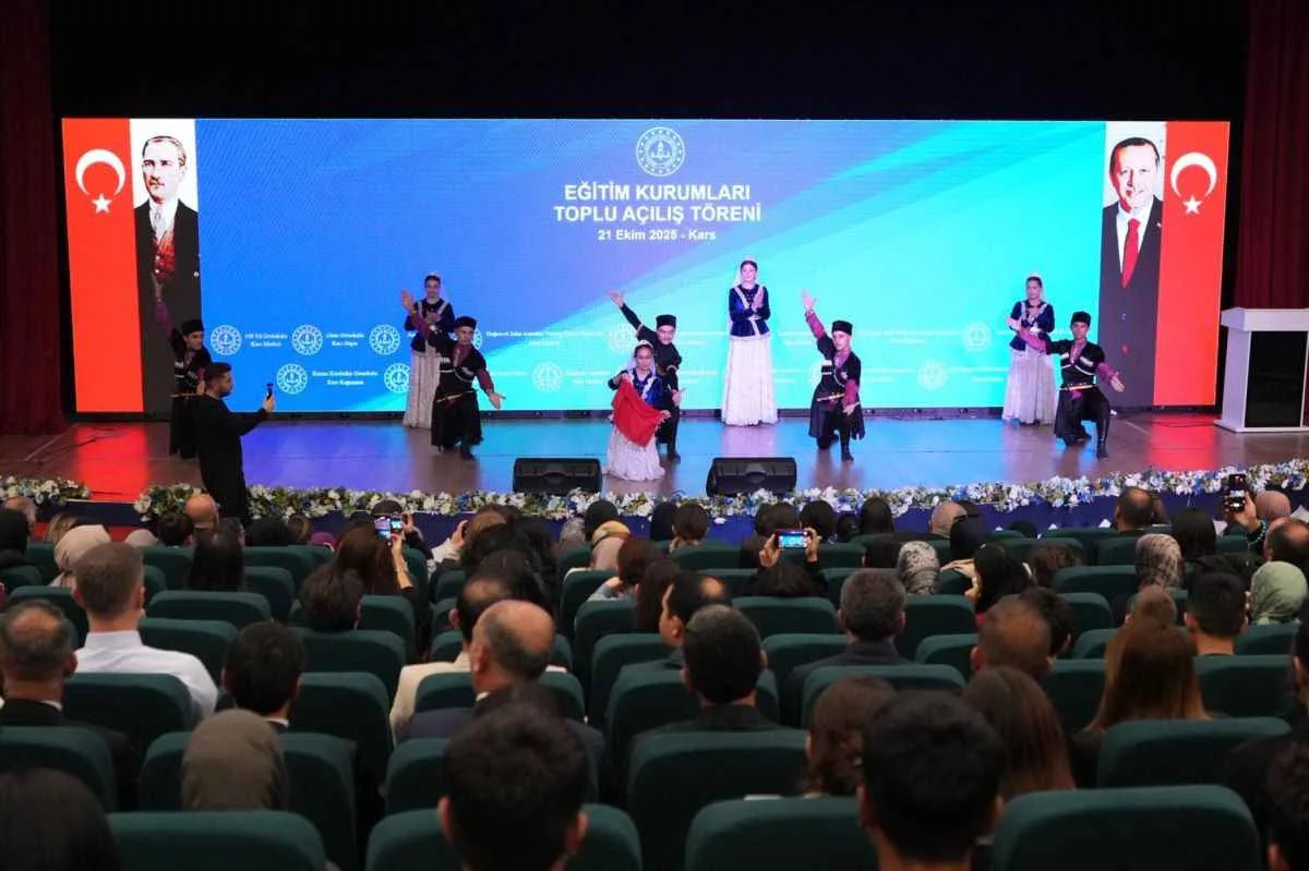 Kars eğitim yatırımları toplu açılışıyla yeni dönem başlıyor