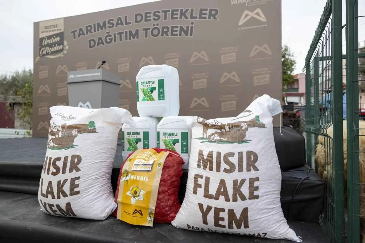 Mersin’de üretim desteği büyüyor: 9 bin küçükbaş hayvan çiftçilere ulaştı