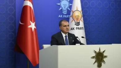 Ömer Çelik açıklamaları: Filistin ve Terörsüz Türkiye gündemi