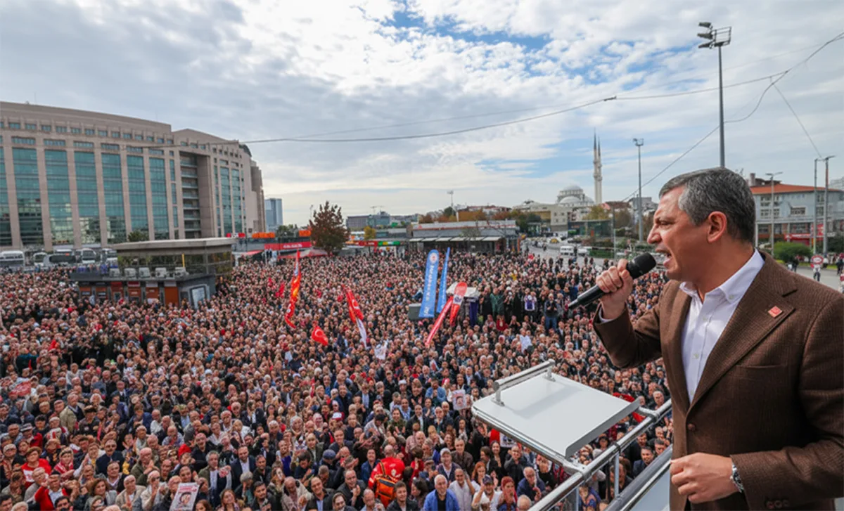 Özgür Özel’den Çağlayan’da destek çağrısı: İstanbul’a mesaj