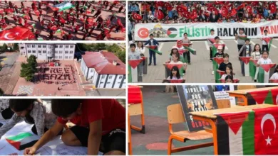 Yarın tüm okullarda Filistin farkındalık etkinlikleri yapılacak
