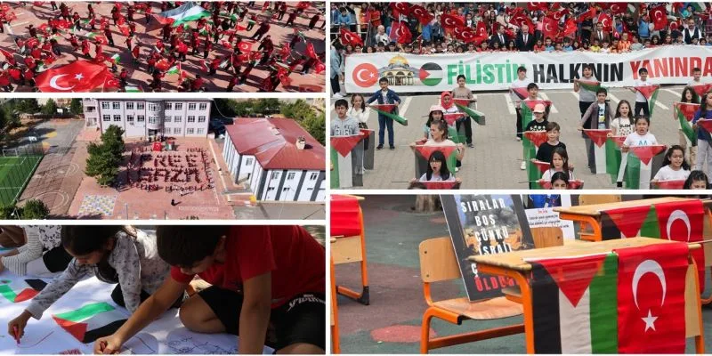 Yarın tüm okullarda Filistin farkındalık etkinlikleri yapılacak