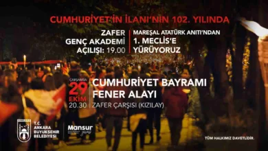 Zafer Genç Akademi Açılıyor: Ankara’da 29 Ekim Coşkusu