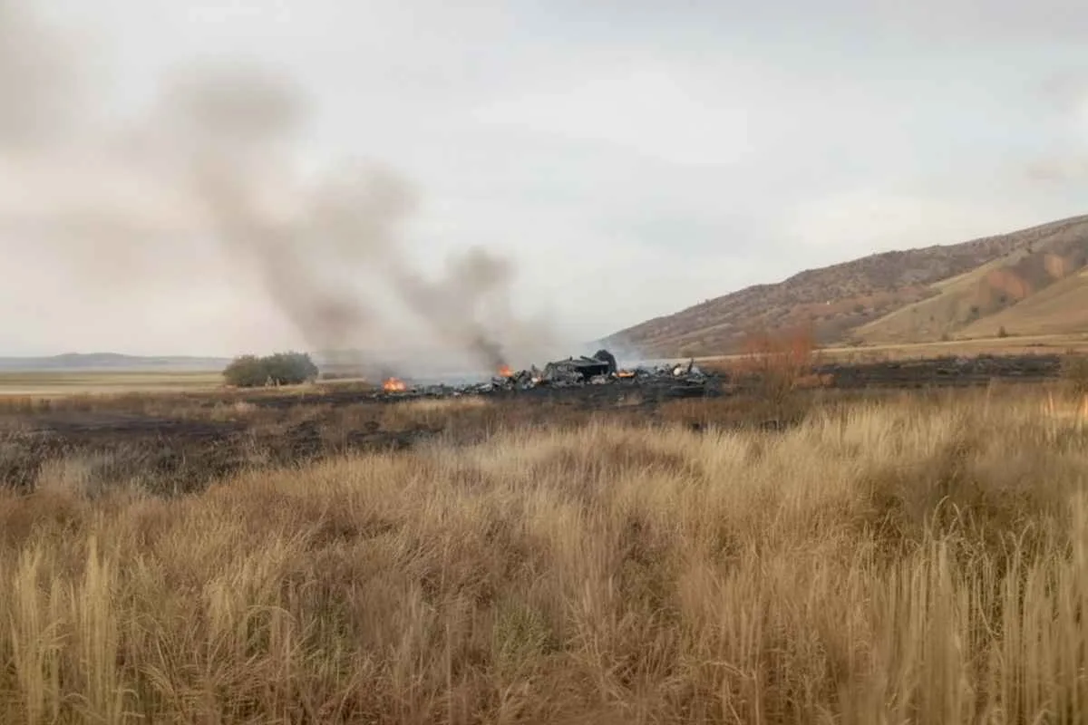 Askeri Kargo Uçağı Gürcistan’da Düştü: 20 Personelimiz Vardı