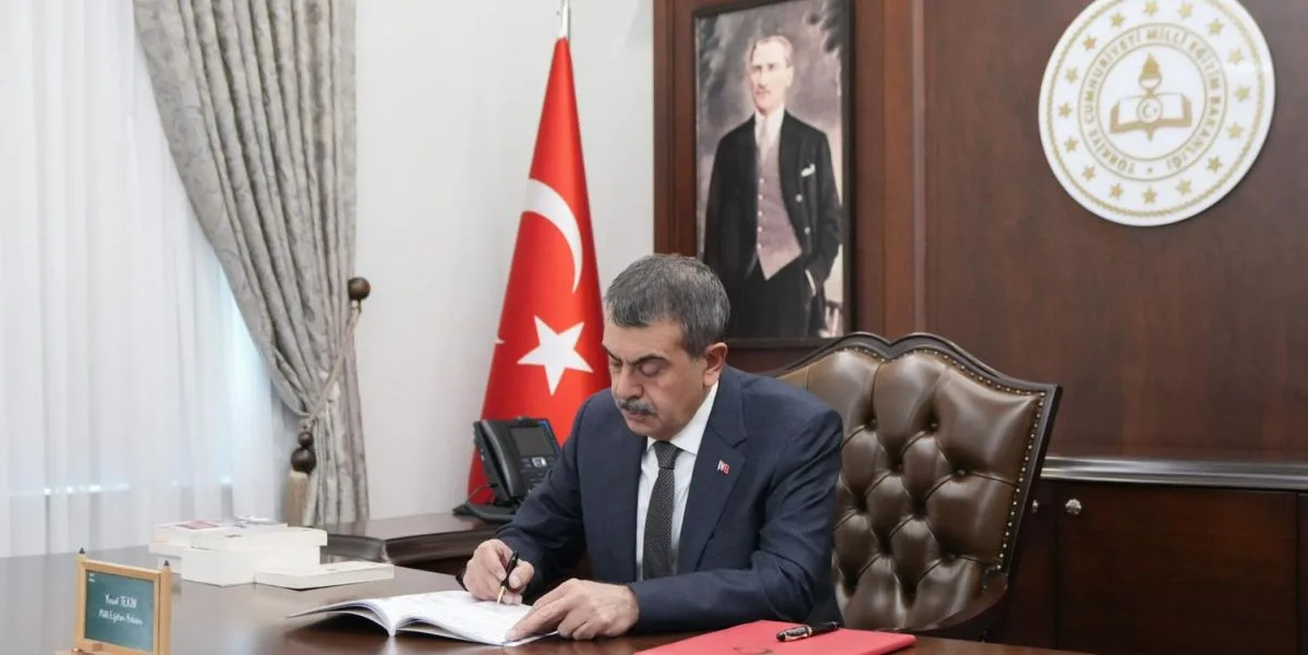 Bakan Tekin’in öğretmenlere teşekkür mektubu