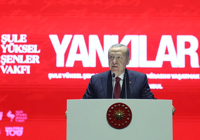 Erdoğan: “Mazlumların yanında olmaktan, hakkı savunmaktan asla geri adım atmayacağız”