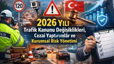 2026 Yılı Trafik Kanunu Değişiklikleri, Cezai Yaptırımlar ve Kurumsal Risk Yönetimi