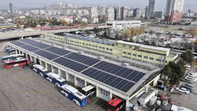 EGO GES projesi Macunköy Otobüs Bakım-Onarım Atölyelerinde elektrik üretimini başlattı
