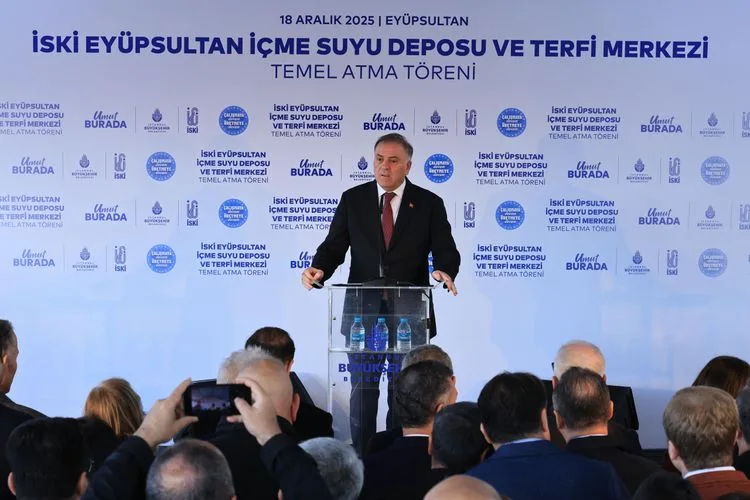İSKİ’den Eyüpsultan’a 1 milyar 540 milyon TL’lik içme suyu yatırımı