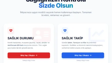 Toplum Sağlığı İçin Yeni Dijital Çözümler