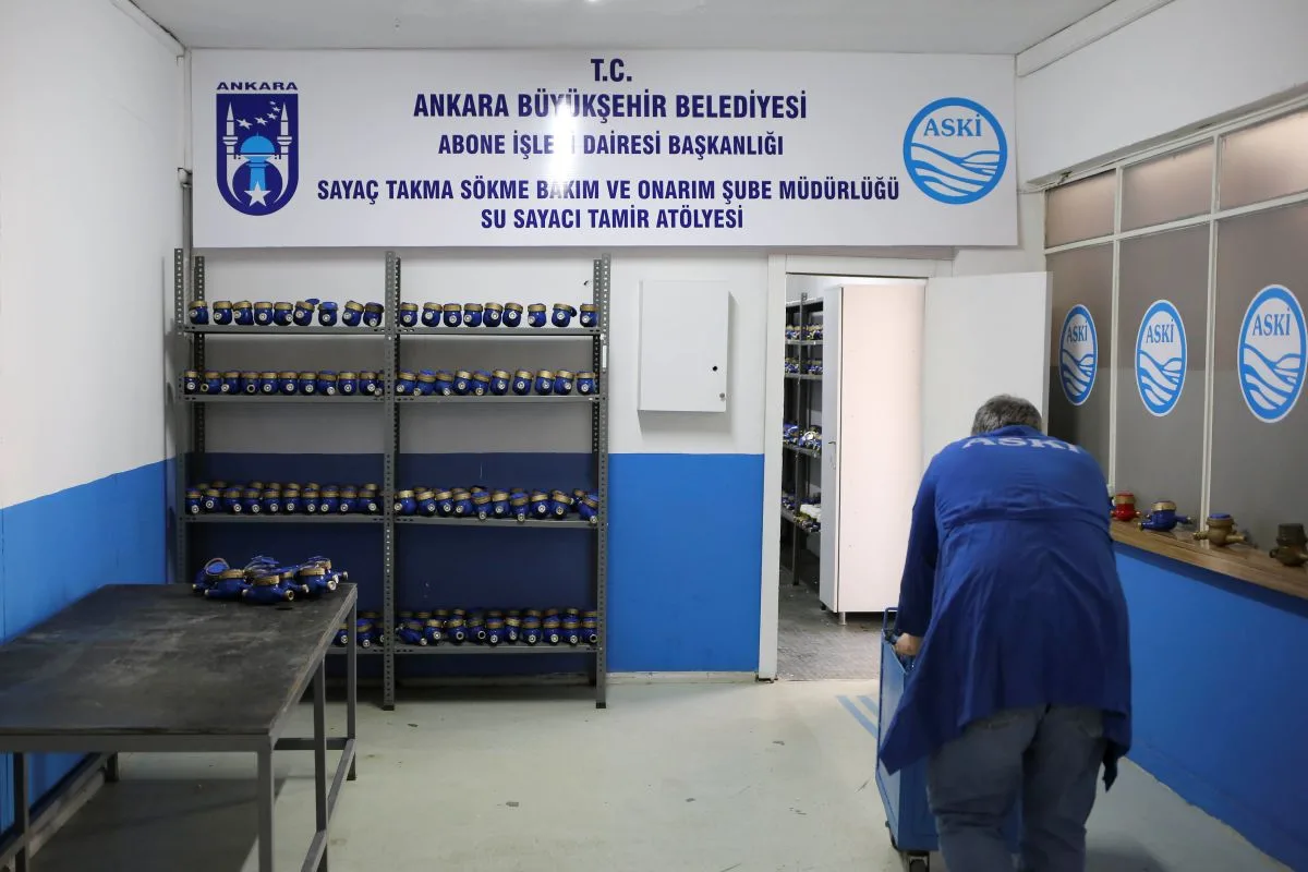 ASKİ’den sayaç tasarrufu sonrası 100 milyon TL’lik kamu kazancı