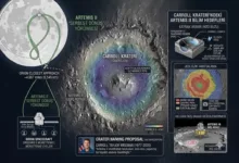 Artemis II, Carroll krateri önerisiyle uzay rekoru kırdı